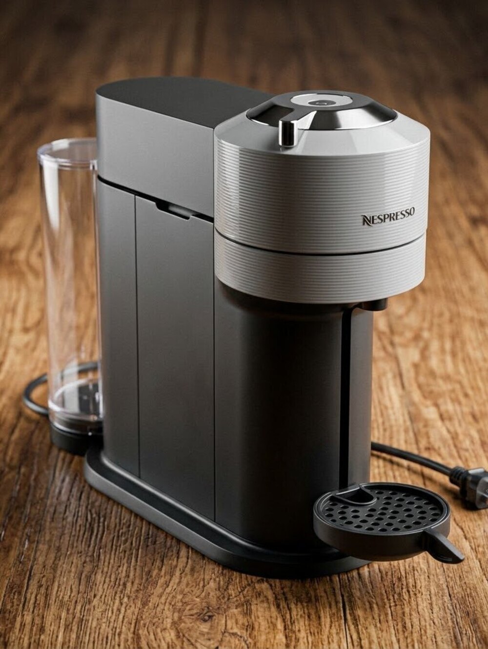Breville Nespresso Vertuo Next Capsule Coffee & Espresso Maker Grey Black